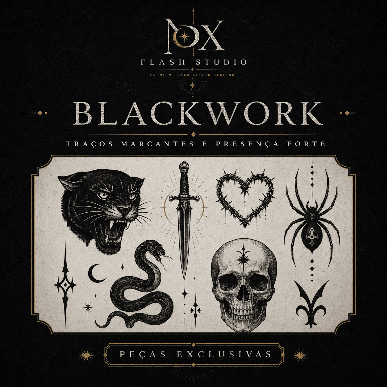 Flash Blackwork